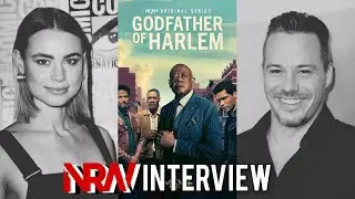 Godfather of Harlem's Lucy Fry & Michael Raymond James sit down with Heather! A NRW Interview!