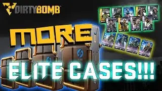 Dirty Bomb Quest for COBALT! | UNBOXING ELITE CASES and Trade Up!