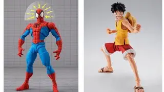 New Sh Figuarts Spider-Man, One Piece, Metal Gear action figures preorder at entertainment earth