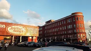 ⁴ᴷ⁶⁰ Walking Moscow: ex. Factory Krasnyy Oktyabr' (Red October) & Graffiti on Buildings
