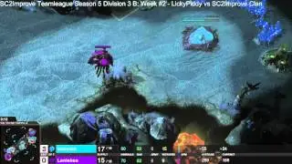 SC2ITL S5 Week #2: LickyPiddy vs SC2Improve Clan - Map 4: hainrich (Z) vs Laniakea (Z) - Moonlight