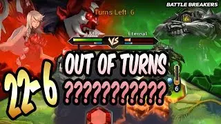 Battle Breakers | Beating 22-6 | Running OUT OF TURNS [Epic Games]