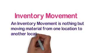 ADempiere Inventory Movement (Inventory Management) - Retail Management System