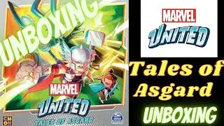 Marvel United: Tales of Asgard (Unboxing)