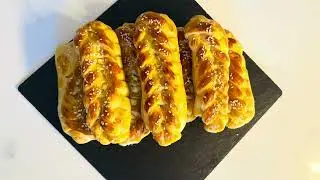 L&rsquo;impasto perfetto per treccine ripiene da urlo. Совршено тесто за неверојатни полнети плетенки.