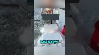🧊 Bu Kız KARLA Ger&ccedil;ek Bir Ev Yaptı 🏠❄️