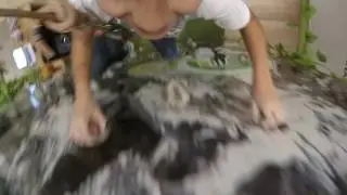 video 1031# Muro de escalada - Mall Vivo, San Fernando