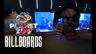 Planet Zoo Custom Billboards & Videoboards!
