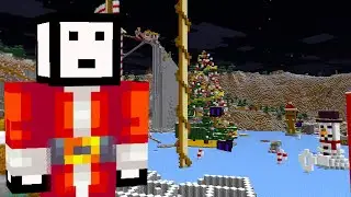 Playing Carvs Christmas Server!