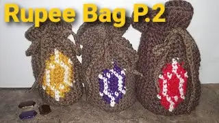 Crochet Zelda Rupee Pouch P.2 Tutorial