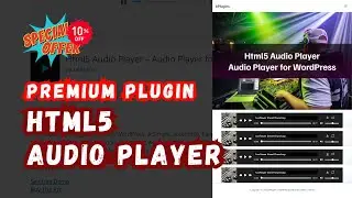 HTML5 Audio Player In WordPress | WordPress Best Audio Player Plugin