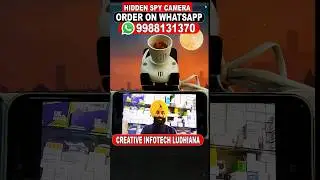 bulb holder spy canera #shorts clip4ab025 Creative Infotech ludhiana M 9988131370