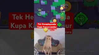 😂Tek Hesaplaşmada Kupa Kasiyorumdur Anlık Olaylara Bakışım🤣 #brawlstars #shorts #canli