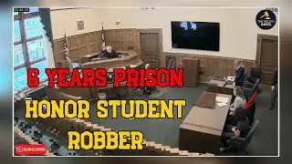 From Honor Student to Inmate: Father Watches Son Sentenced for Robbery