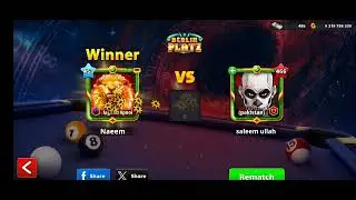 How To Play In 8 Ball Pool Game On High Table 😎