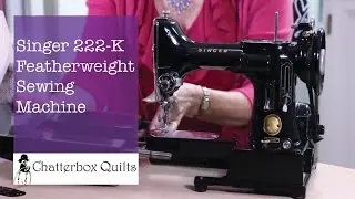 Singer Featherweight 222-K Sewing Machine - Kim's Vintage Sewing Machines 1