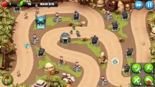 Alien Creeps TD - Level 8-Snake Way - Veteran
