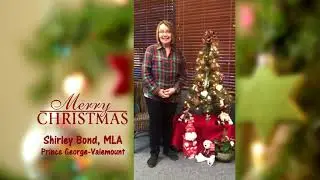 Shirley Bond Christmas Greeting for 2018