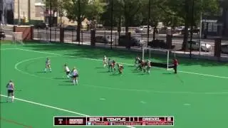Drexel Field Hockey's Megan Wiest goal at Temple