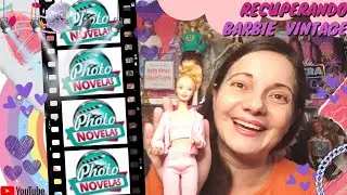 🌟 Resgatando Barbie Super Star antiguinha, cabe&ccedil;a que estava perdida numa caixa [D.I.Y]