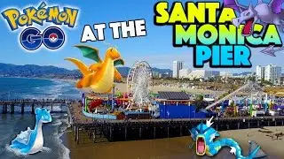 What is Pokemon Go like at the Santa Monica Pier? *NEW SERIES*