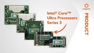 180 TOPS AI Performance: 5 New Modules with Intel Core Ultra Series 3 (Panther Lake)