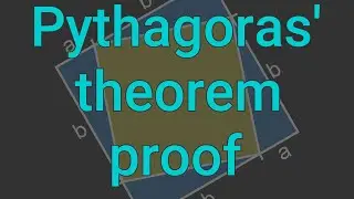 Proof of Pythagoras' theorem