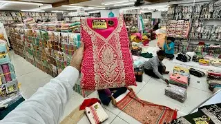ब्रांडेड सूट कि दुकान / 75 का खरीदे 300 का बेचे / INDIA BIGGEST LADIES SUIT MANUFACTURER / SUIT 
