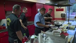 Facebook group feeds firefighters