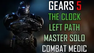 Gears 5 Master Solo Escape- The Clock Left Path (Combat Medic)