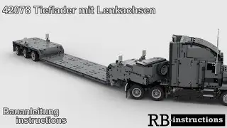 RBi Tieflader mit Lenkachsen für LEGO® 42078 Mack Anthem