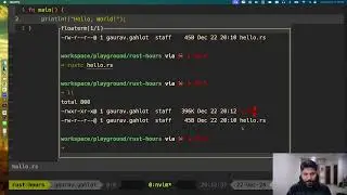Getting started with Rust