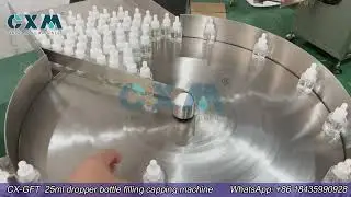 25ml dropper bottle filling capping machine | CBD oil tincture filling machine| hemp oil filler
