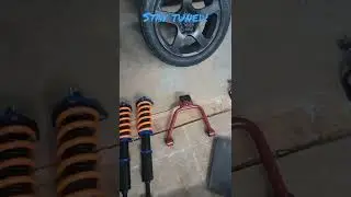 front suspension install g35 sedan. full video soon!!! #g35sedan , #g35  #350z , #driftcar