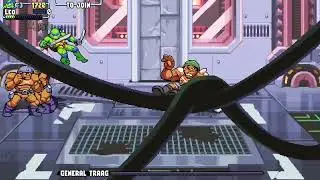 Teenage Mutant Ninja Turtles: Shredder's Revenge Episode 13 Technodrone Redux [🔵🐢Leonardo🐢🔵]