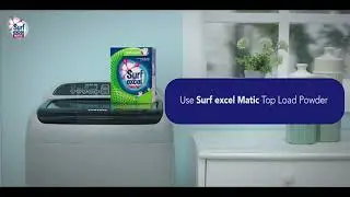Surf Excel Matic Powder Top Load, 4Kg (3+1Kg), Pack of 1
