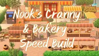 NOOK'S CRANNY AND BAKERY || SPEED BUILD || ANIMAL CROSSING: NEW HORIZONS