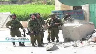#HEBRON مواجهات بيت عينون  شرق الخليل