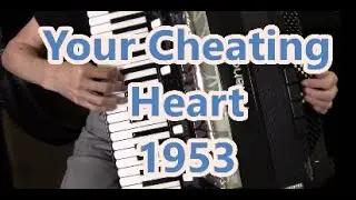 Roland 8x digital accordion, Your Cheating Heart, Dale Mathis