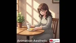 A Slow Morning Alone 🌿 | Calm Animated Aesthetic Film
