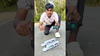 White colour bullet train remote wala unboxing and review ￼