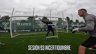 Treino de Guarda-Redes - Real B&eacute;tis - Rui Silva, Adri&aacute;n San Miguel, Fran Vieites, Toni Doblas