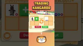 What People Trade For KANGAROO in Adopt me #shorts #adoptme