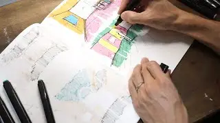 Sketch Training #2 : 1 Point Perspective