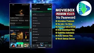 MOVIEBOX PREMIUM TERBARU 2025 NO PASSWORD || MOVIEBOX MOD
