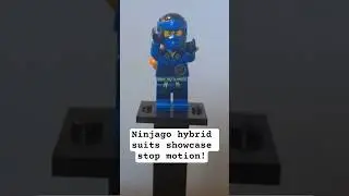 Ninjago hybrid suits showcase stop motion #dragonsrising #lego #ninjago #stopmotion #legostopmotion
