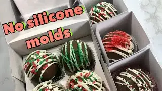 DIY Hot Chocolate Bombs without silicone molds