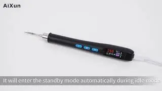 AiXun T208mini Portable Smart Soldering Station - Operation Guide #aixun #t208mini