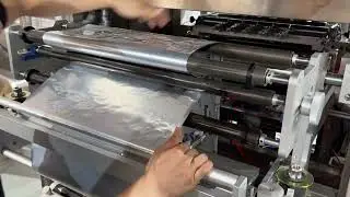 Multilane packing machine : Change  roll film 3