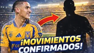 🔥 VIENEN DOS REFUERZOS A TIGRES Y SE VAN DOS JUGADORES MÁS | ANTUNA  A PUMAS, ESTO PASÓ CON ÉL 🤯